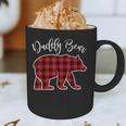 Daddy Dad Bear Pajama Red Buffalo Xmas Family Christmas Graphic Print Coffee Mug