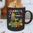 Daddy Dinosaur Shirt Cute Birthday Boy Family Apparel Graphic Print Coffee Mug
