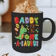 Daddy Of The One-A-Saurus 1St Birthday Boy Dinosaur Graphic Print Coffee Mug