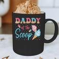 Daddy Of The Scoop Ice Cream Gender Reveal Baby Shower Graphic Print Coffee Mug