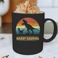 Daddysaurus DadRex Dinosaur Men Graphic Print Coffee Mug