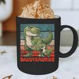 Daddysaurus Father's Day Best Dad T-Rex Papa Graphic Print Coffee Mug
