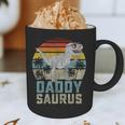 DaddysaurusRex Dinosaur Daddy Saurus Family Matching Graphic Print Coffee Mug