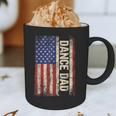 Dance Dad US American Flag Shirt Dancer Dancing Father Men Graphic Print Coffee Mug