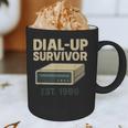 Dial Up Survivor Retro 90s Internet Nostalgia Graphic Print Coffee Mug Dial Up Survivor Retro 90s Internet Nostalgia Graphic Print Coffee Mug