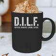 DILF Apparel Men For Dad Graphic Print Coffee Mug