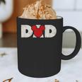 Disney Mickey And Friends Dad Mickey Distressed Text Logo Graphic Print Coffee Mug