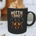 Dog Owner Dad Rottweiler Rottie Dad Graphic Print Coffee Mug Dog Owner Dad Rottweiler Rottie Dad Graphic Print Coffee Mug