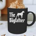 The DogfatherShirt Boxer Dog Lover Shirt For Men Dad Graphic Print Coffee Mug