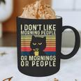 I Don't Like Morning People Introvert Introverted Antisocial Graphic Print Coffee Mug I Don't Like Morning People Introvert Introverted Antisocial Graphic Print Coffee Mug