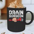 Drain Surgeon Plumber Job Professional Dad Men Graphic Print Coffee Mug