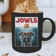 Drooling Boxer Jowls Fawn Dog Mom Dog Dad Burger Graphic Print Coffee Mug