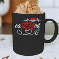Earned It RN Nurse Graduation RN & LPN Nursing Graphic Print Coffee Mug