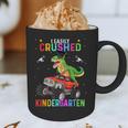 I Easily Crushed Kindergarten Graduation 2022 Truck Dinosaur Graphic Print Coffee Mug