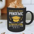 Elementary School Graduation 2021 Degree Graduate Graphic Print Coffee Mug