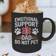 Emotional Support Dad Do Not Pet Caring Father's Day Graphic Print Coffee Mug