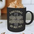 Emotional Support Husband Do Not Pet Dad For Men Graphic Print Coffee Mug