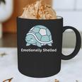 Emotionally Shelled Turtle Introvert Turtle Tee Graphic Print Coffee Mug Emotionally Shelled Turtle Introvert Turtle Tee Graphic Print Coffee Mug