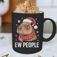 Ew People Capybara Christmas Introvert Holiday Humor Graphic Print Coffee Mug Ew People Capybara Christmas Introvert Holiday Humor Graphic Print Coffee Mug