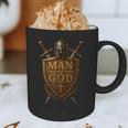 Faithful Warrior Man Of God Christian Men Knight Armor Dad Graphic Print Coffee Mug Faithful Warrior Man Of God Christian Men Knight Armor Dad Graphic Print Coffee Mug