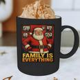 Family Christmas Retro Santa Holiday Nostalgia Vibes Graphic Print Coffee Mug