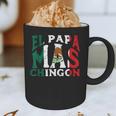 Fathers Day El Papa Mas Chingon Mexican Dad Spanish Graphic Print Coffee Mug