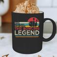 Father's Day The Man The Myth The Bowling Legend Bowler Dad Graphic Print Coffee Mug