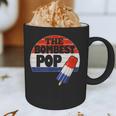 Fathers Day Shirt Cool Dad Bombest Pop Retro 80s Dad Graphic Print Coffee Mug