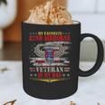 My Favorite 82nd Airborne Is My Dad Veteran Father's Day Graphic Print Coffee Mug