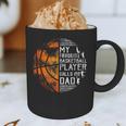 My Favorite Basketball Player Calls Me Dad Basketball Dad Graphic Print Coffee Mug