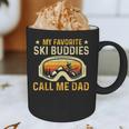 My Favorite Ski Buddies Call Me Dad Skier Skiing Lover Graphic Print Coffee Mug