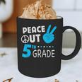 Fifth Grade Graduation Peace Out 5th Grade Boys Graphic Print Coffee Mug