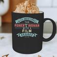 Film Degree Major Shirt Strong Woman Graduation Graphic Print Coffee Mug