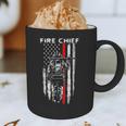 Fire Chief American Flag Gifts For Fire Chief Dad Grandpa Graphic Print Coffee Mug