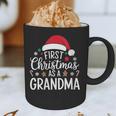 First Christmas As A Grandma Holiday New Grandmother Memory Graphic Print Coffee Mug