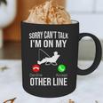 Fishing Dad Men Reel Cool Fish Bass Fishing Graphic Print Coffee Mug
