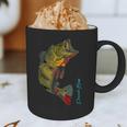 Fishing Shirts PEACOCK BASS Fishing Art Shirt For Dad Graphic Print Coffee Mug