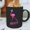 Flamingo Nailed It Graduation Flamingo Graphic Print Coffee Mug