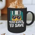 Floppy Disk Retro Tech Nostalgia Old School Computing Humor Graphic Print Coffee Mug