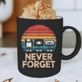 Floppy VHS Cassette Never Forget Retro 80s 90s Nostalgia Graphic Print Coffee Mug