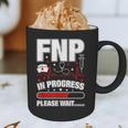 FNP In Progress Graduation Family Nurse Practitioner Graphic Print Coffee Mug
