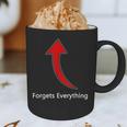 Forgets Everything Bad Memory Graphic Print Coffee Mug Forgets Everything Bad Memory Graphic Print Coffee Mug