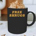 Free Shrugs Don't Care Introvert Graphic Print Coffee Mug Free Shrugs Don't Care Introvert Graphic Print Coffee Mug