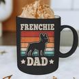 Frenchie Dad Retro French Bulldog Lover Daddy Men Graphic Print Coffee Mug