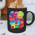 Frutiger Aero Aesthetic Tech Orb Pattern Heart Cherry Lips Graphic Print Coffee Mug