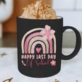 Fun Happy Last Day Of School Girl Student Graduation Rainbow Graphic Print Coffee Mug