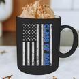 Funny Class Of 2021 American Flag Senior Graduation Graphic Print Coffee Mug