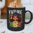 Future HBCU Grad Afro Girl College Graduation Kids Graphic Print Coffee Mug