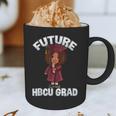 Future HBCU Grad Girl Wearing Graduation Gown Graphic Print Coffee Mug