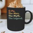 G-Pa The Man The Myth The Legend Dad Grandpa Graphic Print Coffee Mug